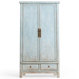 Marisol Tall Cabinet, Ocean Mist