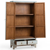 Marisol Tall Cabinet, Ocean Mist