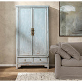 Marisol Tall Cabinet, Ocean Mist