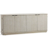 Harbor 4 Door Cabinet, Driftwood Field