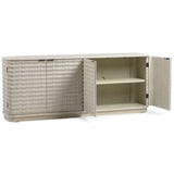 Harbor 4 Door Cabinet, Driftwood Field