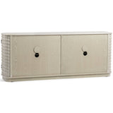 Harbor 4 Door Cabinet, Driftwood Field