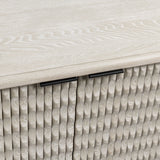 Harbor 4 Door Cabinet, Driftwood Field