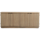 Harbor 4 Door Cabinet, Soft Reef