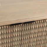 Harbor 4 Door Cabinet, Soft Reef