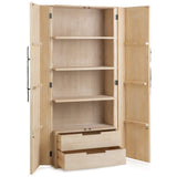 Corin Tall Cabinet, Seaside Dune