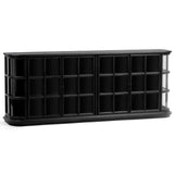 Carson 4 Door Cabinet, Loft Black