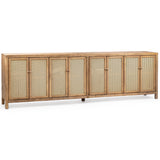 Alvin 8 Door Cabinet, Sandy Cove