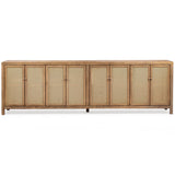 Alvin 8 Door Cabinet, Sandy Cove