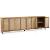 Alvin 8 Door Cabinet, Sandy Cove