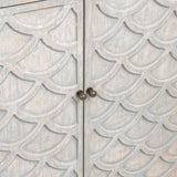 Malibu 8 Door Cabinet, Blue Washed