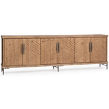 Edison 6 Door Cabinet, Sandy Cove