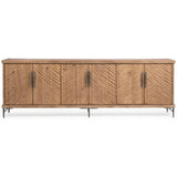 Edison 6 Door Cabinet, Sandy Cove