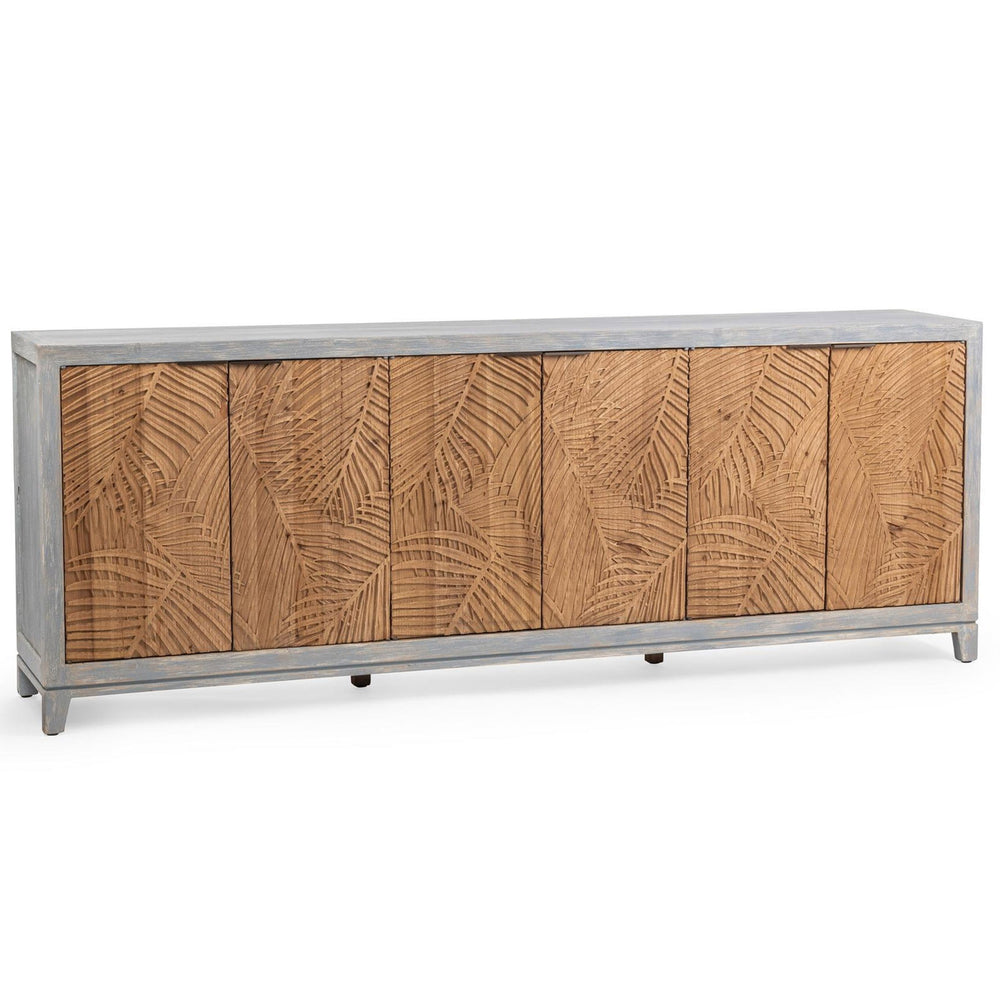 Ambrose 6 Door Cabinet, Soft Coastal
