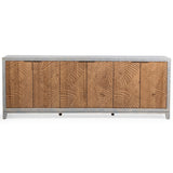 Ambrose 6 Door Cabinet, Soft Coastal