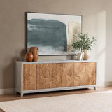 Ambrose 6 Door Cabinet, Soft Coastal
