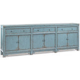 Winford 6 Door Cabinet, Harbor Blue