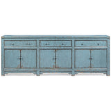 Winford 6 Door Cabinet, Harbor Blue