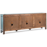 Winford 6 Door Cabinet, Harbor Blue