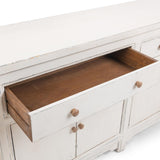 Winford 6 Door Cabinet, Coastal Cream