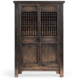 Suri Tall Cabinet, Weathered Black
