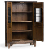 Suri Tall Cabinet, Weathered Black
