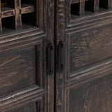 Suri Tall Cabinet, Weathered Black
