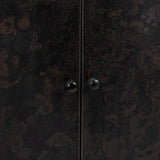 Amilio Tall Cabinet, Rust Noir