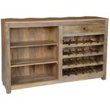 Prism Bar Cabinet, Natural-Furniture - Storage-High Fashion Home
