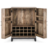 Vivienne Bar Cabinet, Light Gray-Furniture - Storage-High Fashion Home