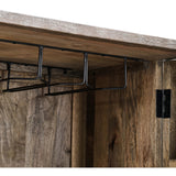 Vivienne Bar Cabinet, Light Gray-Furniture - Storage-High Fashion Home
