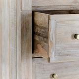 Adelaide 6 Drawer Chest, Natural White Wash-Furniture - Bedroom-High Fashion Home