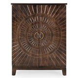 Vivienne Bar Cabinet, Bark Brown-Furniture - Storage-High Fashion Home