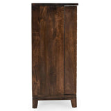 Vivienne Bar Cabinet, Bark Brown-Furniture - Storage-High Fashion Home