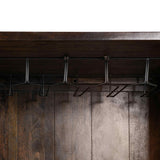 Vivienne Bar Cabinet, Bark Brown-Furniture - Storage-High Fashion Home