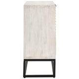 Flint 2 Door Cabinet, Coastal White