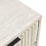Flint 2 Door Cabinet, Coastal White
