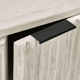 Flint 2 Door Cabinet, Coastal White
