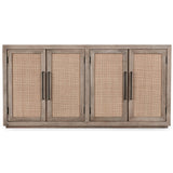 Jensen 4 Door Cabinet, Taupe