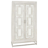 Adina Tall Cabinet, White Washed-Furniture - Storage-High Fashion Home