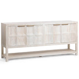Costa 4 Door Cabinet, Cream