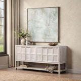 Costa 4 Door Cabinet, Cream