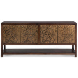 Avara 4 Door Cabinet, Brown