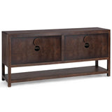 Avara 4 Door Cabinet, Brown