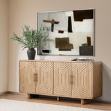 Holmes 4 Door Buffet, Dune Clay