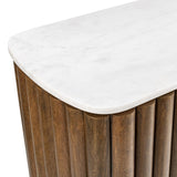 Novara Bar Cabinet, Molten Walnut