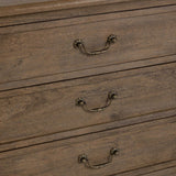 Margaux 3 Drawer Nightstand, Toasted Chestnut