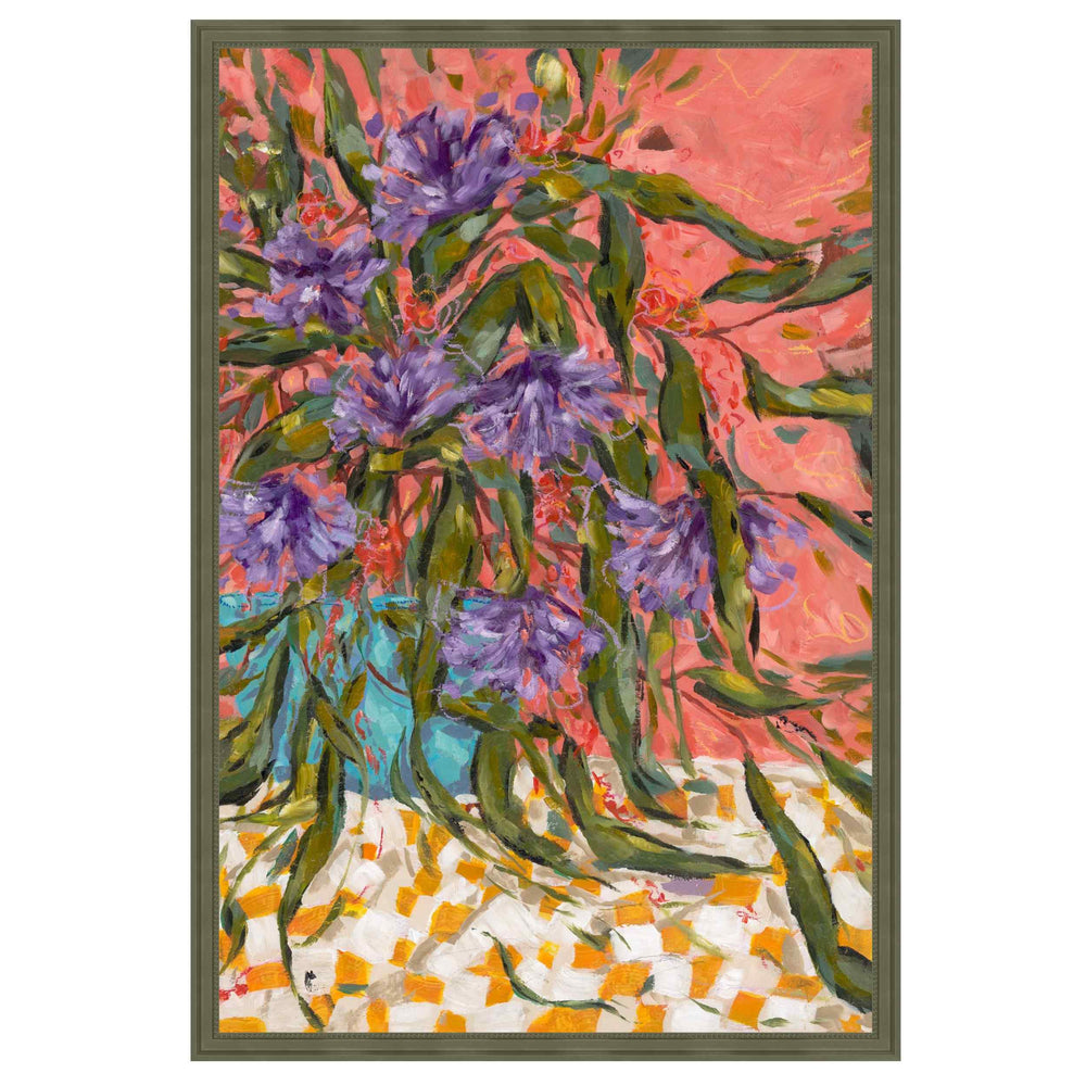 Kitchen Cut Florals Framed
