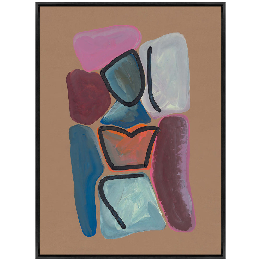 Crescendo of Color II Framed