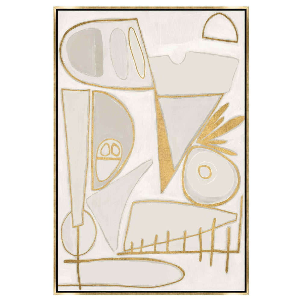 Unfamiliar Worth II Framed